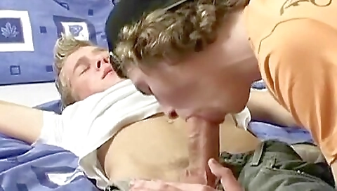 Sexy blonde slutty fucks with a horny guy