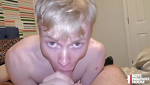 Teeny fucked and facial cumshot