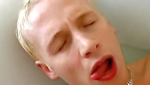 Sexy chick gets creampied after a hard dick