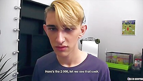 Sexy blonde fucked on ava